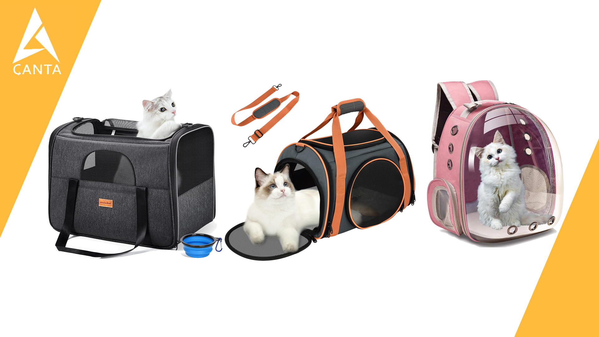 Promosyon kedi taşıma çantaları
